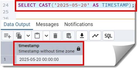 postgres cast string to timestamp with timezone