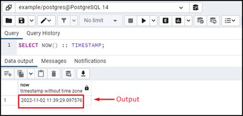 postgres cast to timestamp without timezone