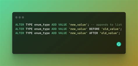 postgres change enum values