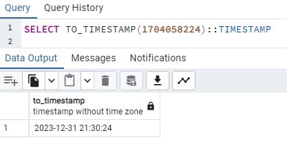 postgres convert timestamp without time zone to date