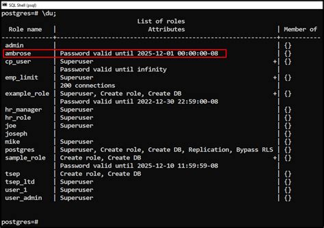 postgres createuser password command line