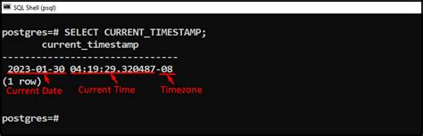 postgres current_timestamp at time zone