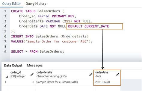 postgres date example
