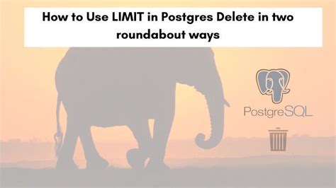 postgres delete if exists
