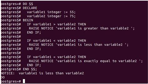 postgres if else condition