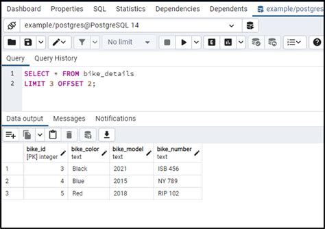 postgres limit in clause