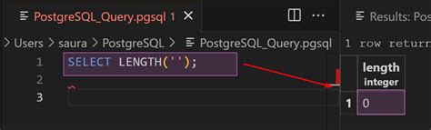postgres select length of string