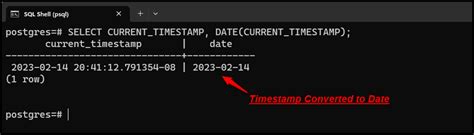 postgresql convert timestamp with time zone to date