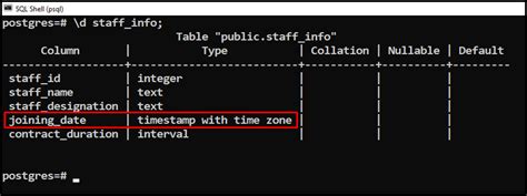 postgresql date with timezone