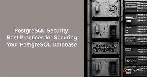 postgresql security best practices