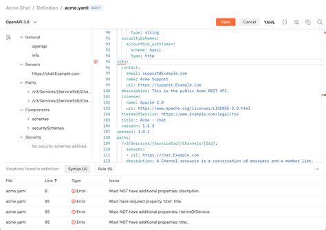 postman api error codes