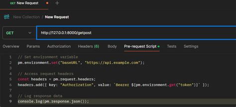 postman javascript examples