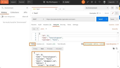 postman post example