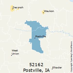 Postville Ia County Zip Code