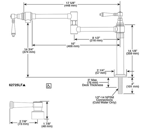 Pot Filler Faucet Code Requirements