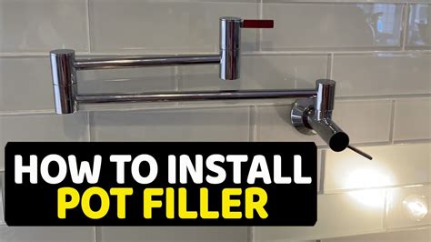 Pot Filler Install