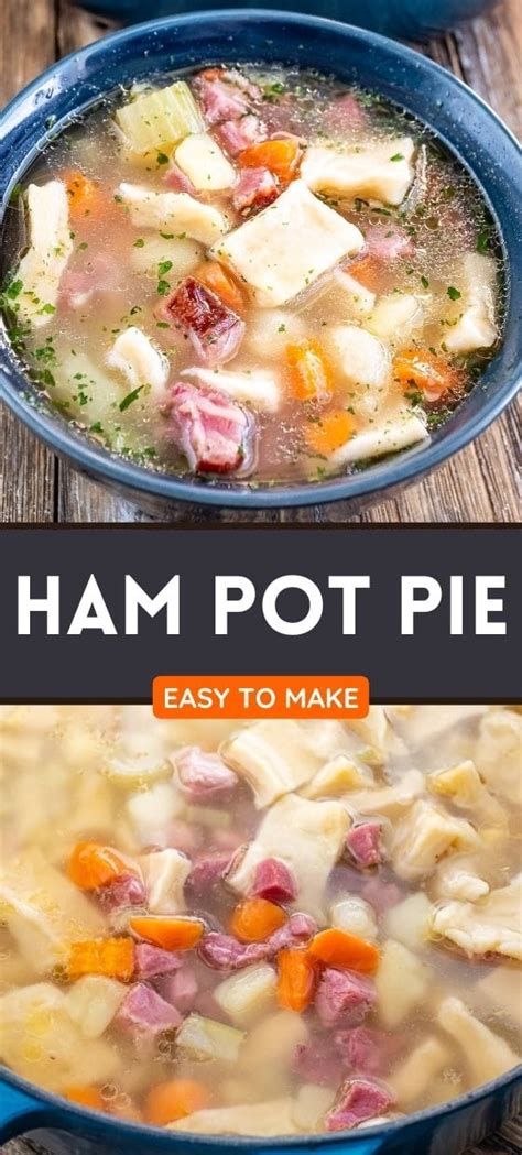Pot Pie Recipe Ham