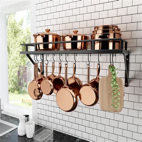 Pot Rack On Wall