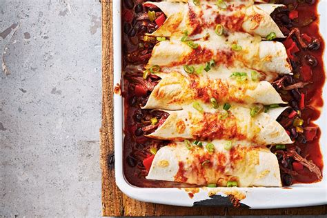 Pot Roast Enchiladas