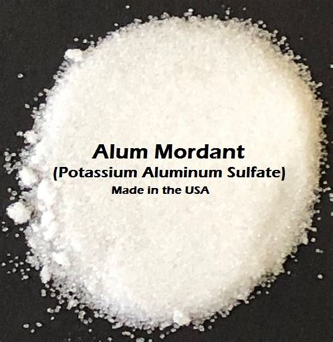 Aluminium Potassium Sulphate (Alum) Mordant Reagent 200g Sulfate