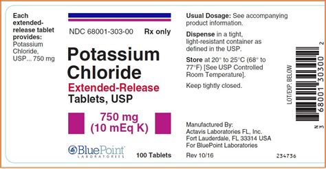 Understanding the Role of Potassium Cl Er in Maintaining Optimal Health