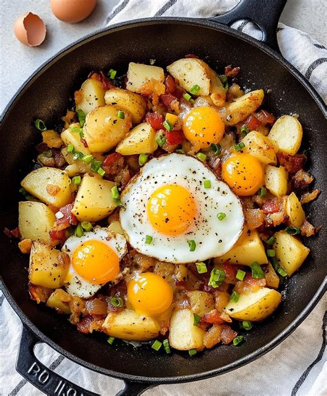 Potato Egg Hash Brown