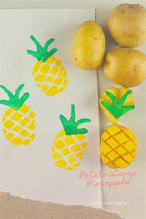 Potato Stamping Activity