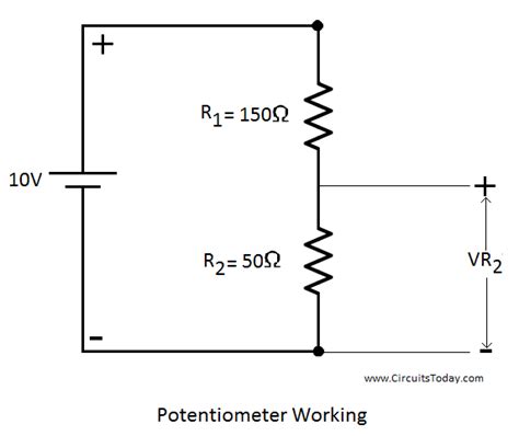 Potentiometer Circuit Example