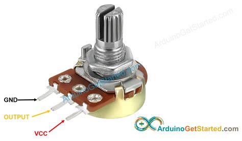 Potentiometer Input For Arduino