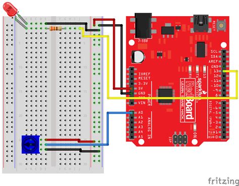 Potentiometer Sparkfun