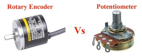 Potentiometer Vs Encoder