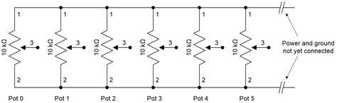 Potentiometers In Parallel