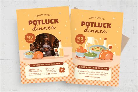 Potluck Flyer Template Free Of E Out to Our Cultural Potluck This