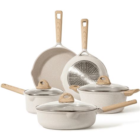 Pots And Pans Set Beige