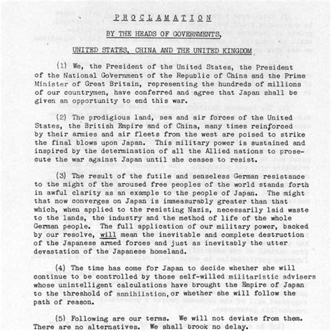 Potsdam Declaration Wiki