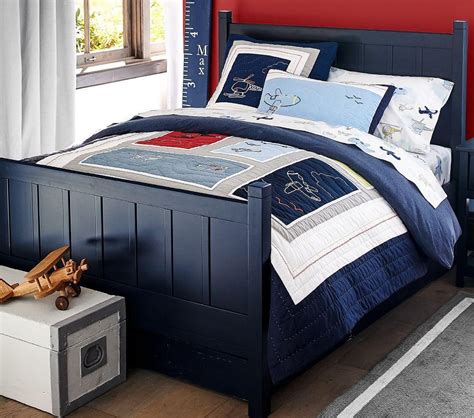 Pottery Barn Bedding Navy