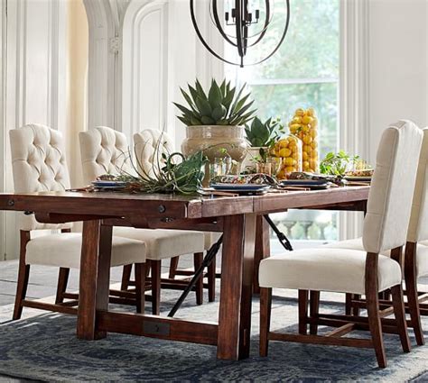 Pottery Barn Benchwright Extending Dining Table