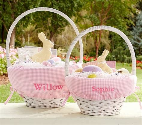 pottery barn easter baskets for kids