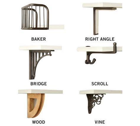 Pottery Barn Floating Shelf Brackets