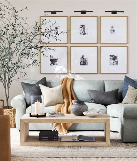 Pottery Barn Frames Wall