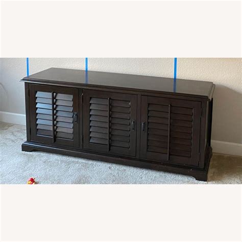 Pottery Barn Holstead Shutter Media Console
