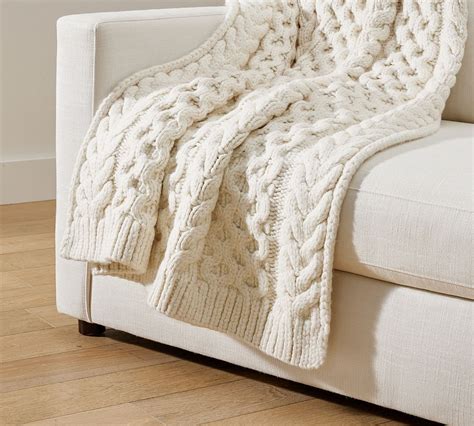 Pottery Barn Knit Throw