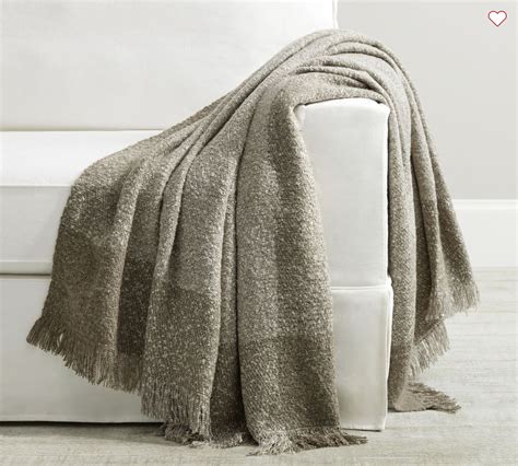 Pottery Barn Oversized Throw Blankets