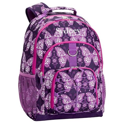 Pottery Barn Purple Backpack