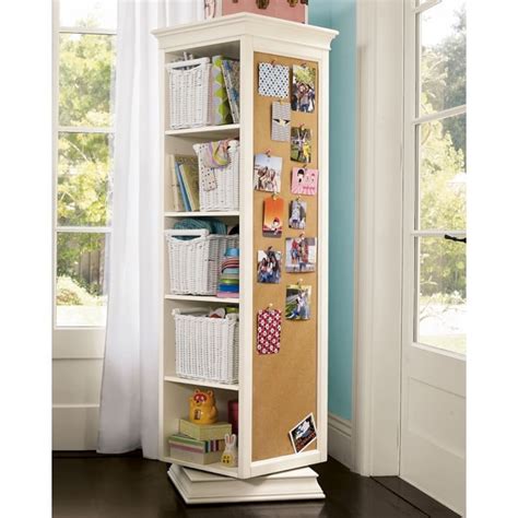 Pottery Barn Rotating Bookcase