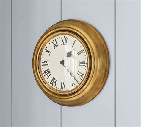 Pottery Barn Style Wall Clock