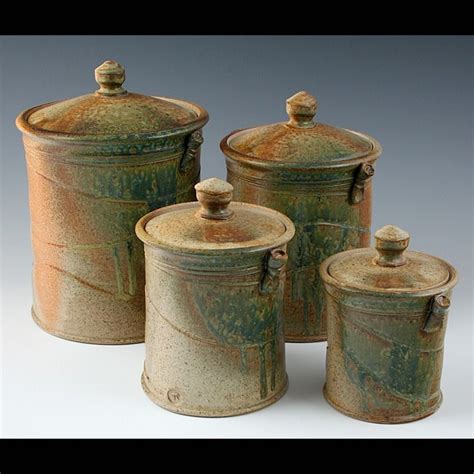 Pottery Canisters