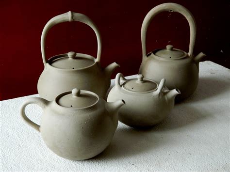 Pottery Tea Kettle