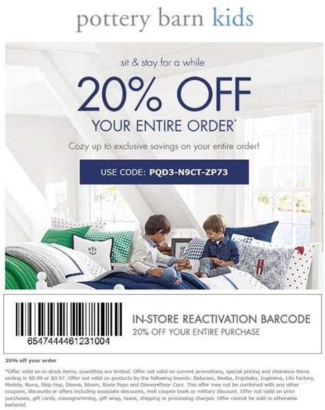 Pottery Barn Kids Coupon Code – Save Big In 2023