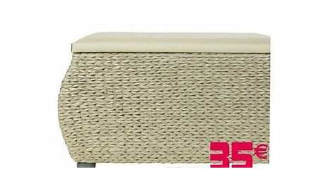 Pouf De Rangement Gifi Boîte Onex Cube En Cuir H 45 Achat